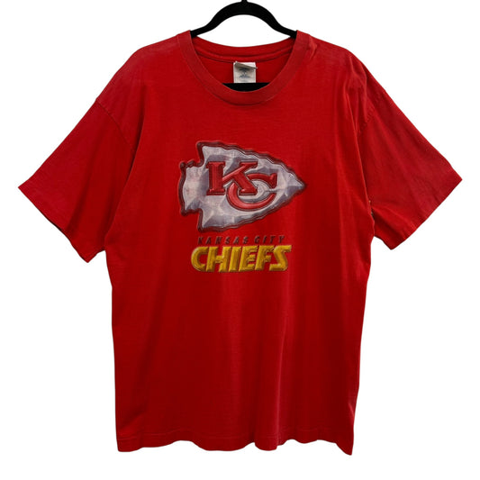 90s Kansas City Chiefs NFL T-Shirt Sz L