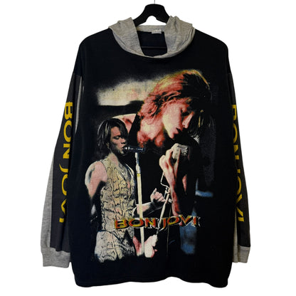 90's Bon Jovi Euro Hoodie Sz XL