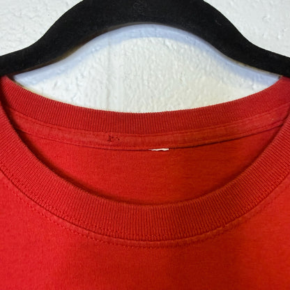 2000s White Stripes T-Shirt Sz L (B2247)