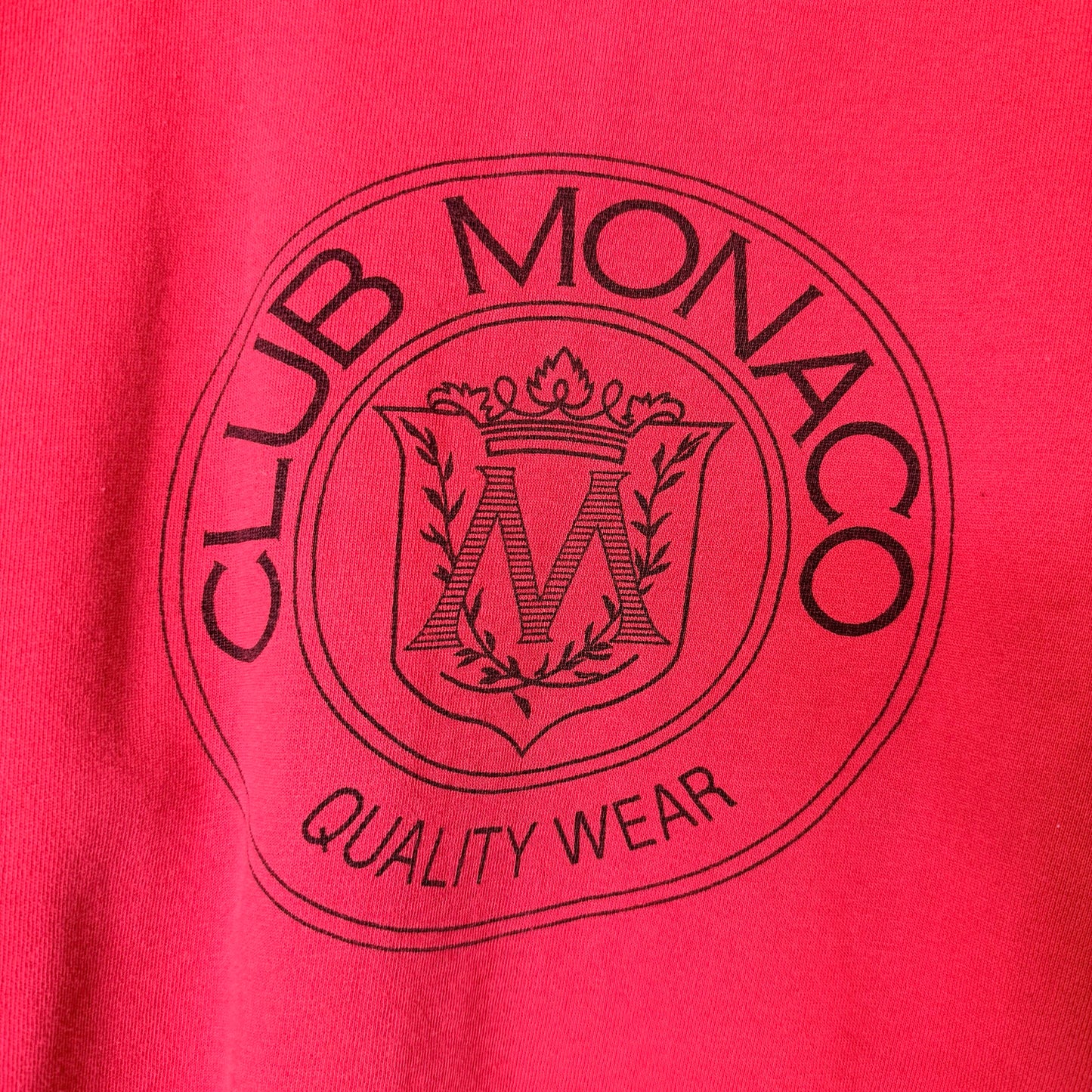 90's Club Monaco Crest Crewneck Sz L (B2014)