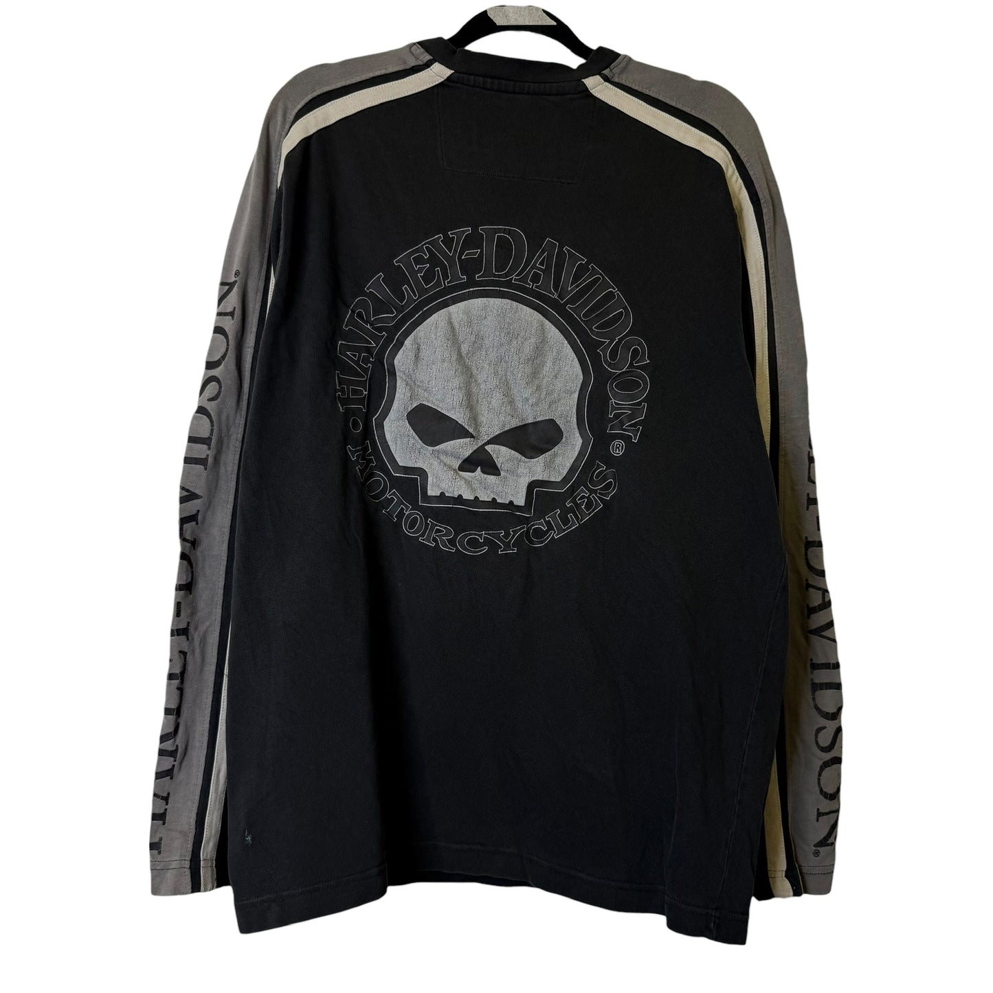 2000s Harley Davidson Skull Long Sleeve Sz L (B1931)