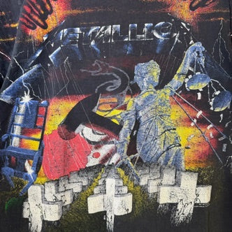 90's Metallica 5 Albums AOP Band T-shirt Sz XL