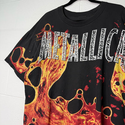 90s Metallica Load AOP Band T-Shirt Sz 2XL