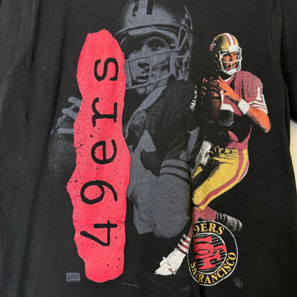 1987 San Francisco 49ers NFL T-shirt L (B1044)