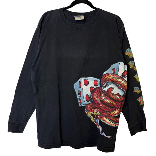 90's JNCO Jeans Long Sleeve Sz L (B2322)