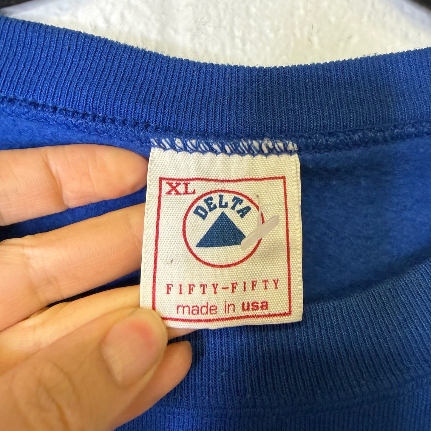 90s University of Kentucky Wildcats Santa NCAA Crewneck Sz XL (B2355)