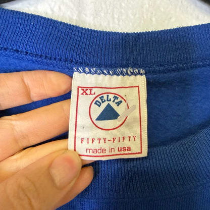 90s University of Kentucky Wildcats Santa NCAA Crewneck Sz XL (B2355)