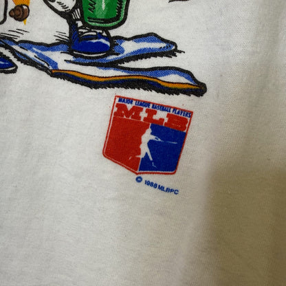 Los Angeles Dodgers 1988 Caricature Baseball Hot Hot Hot T Shirt XL (B2538)