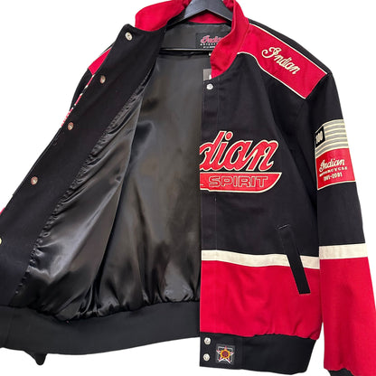 90s Indian Motorcycle Racing Jacket Sz L