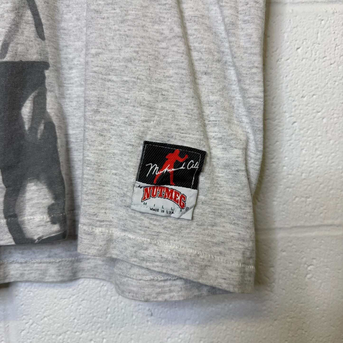 90’s Muhammed Ali Boxing Nutmeg T-shirt Sz XL (A6354)