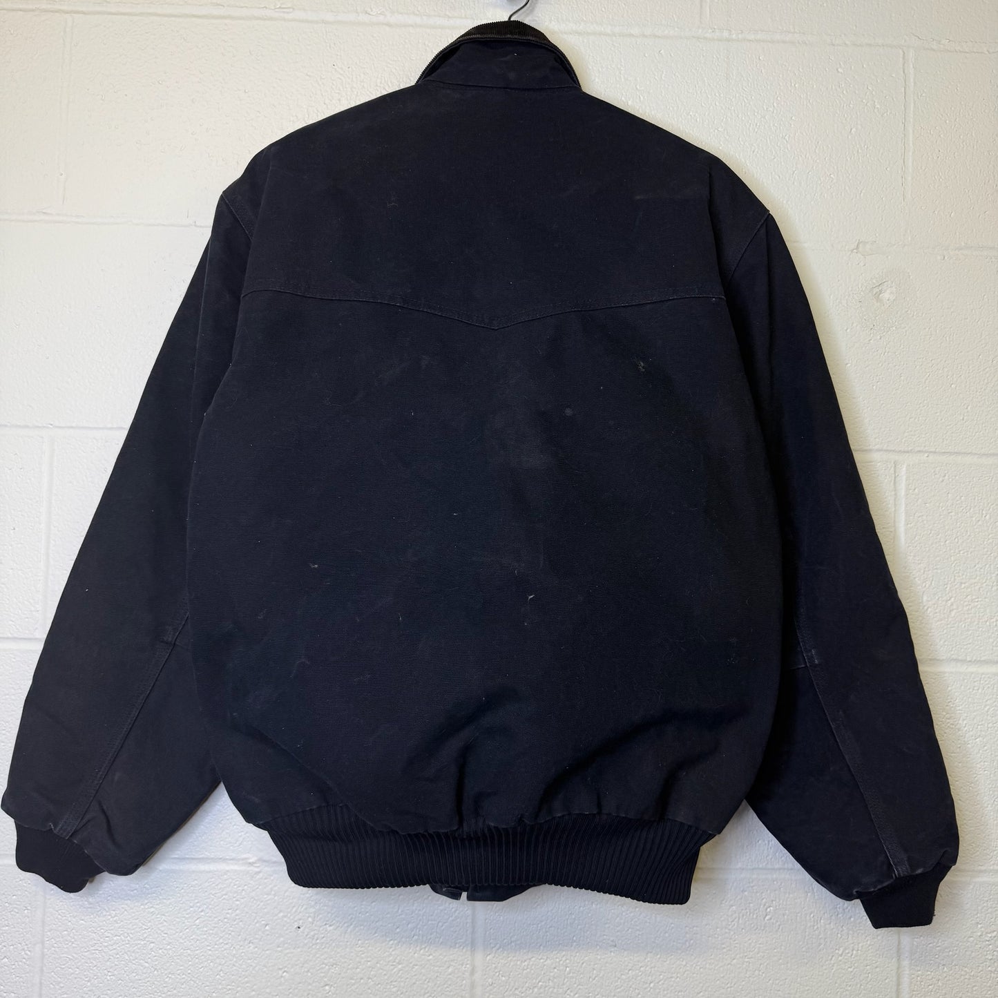 Carhartt Santa Fe J14 MDT Jacket Sz M (B1784) Navy Blue
