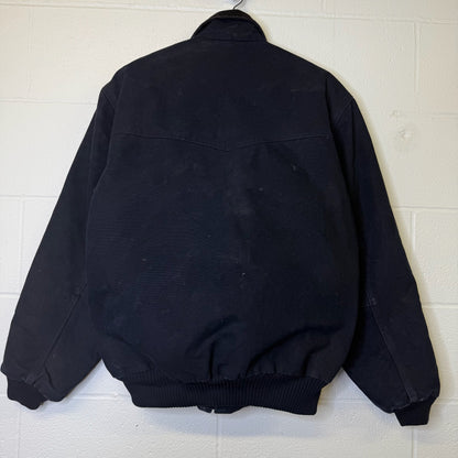 Carhartt Santa Fe J14 MDT Jacket Sz M (B1784) Navy Blue