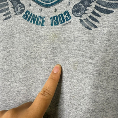 2009 Harley Davidson Frankfort Indiana T-shirt Sz M (B588)