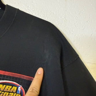 1998 Chicago Bulls NBA Championship T-Shirt Sz L (B2173)