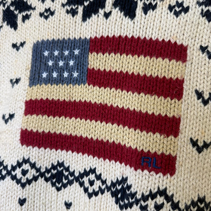 90s Polo Ralph Lauren Knit Sweater Sz S