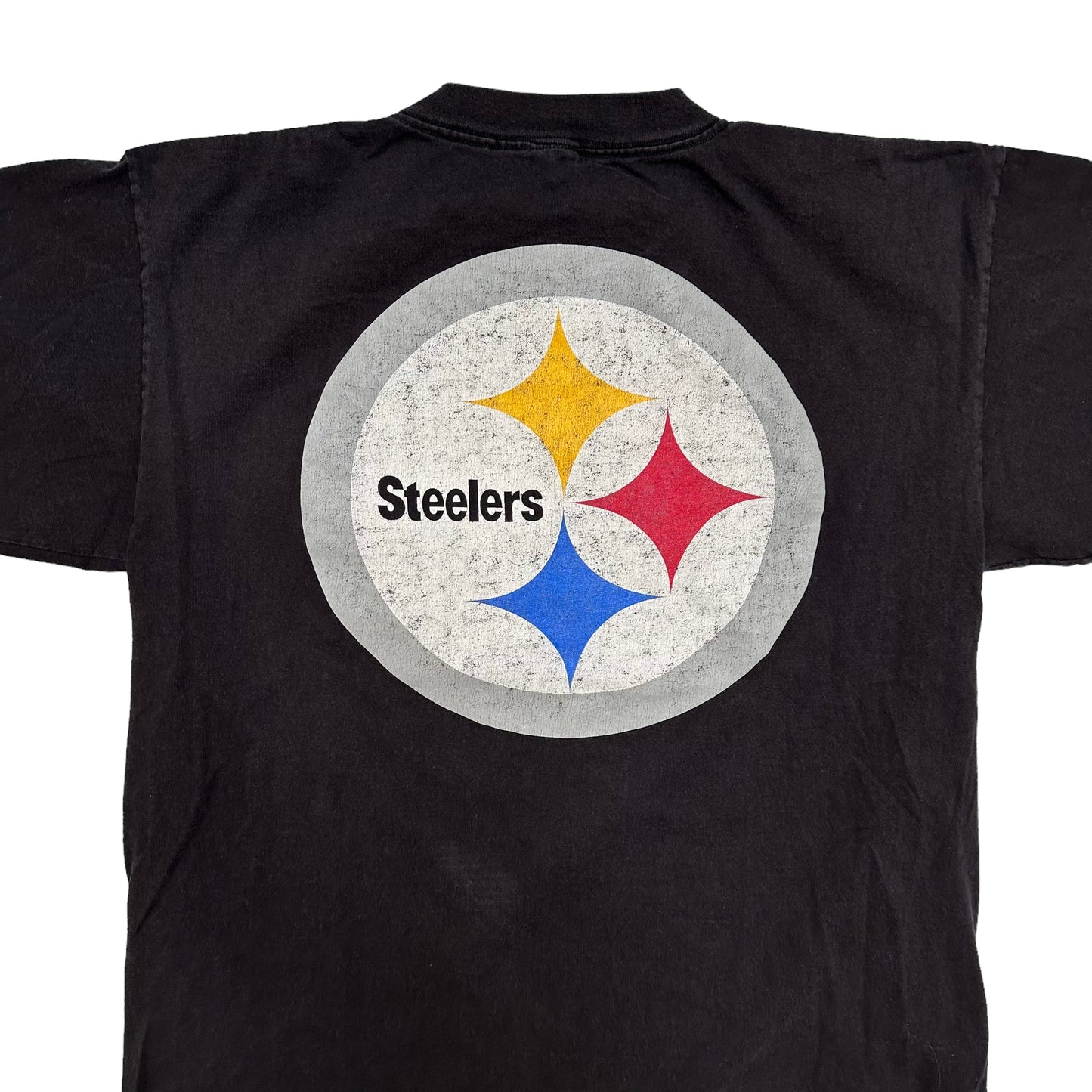 90s Pittsburgh Steelers T-Shirt Sz L (A2156)