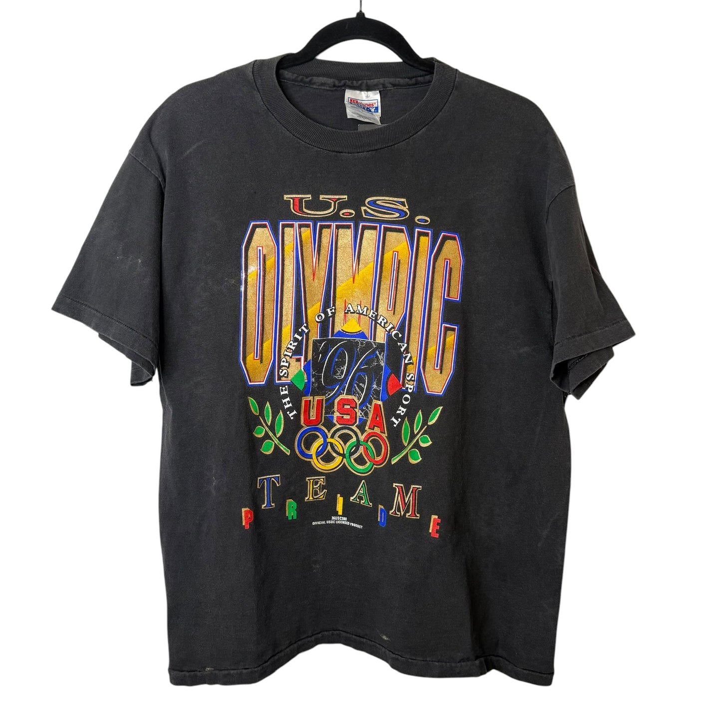 1996 Atlanta Olympics T-shirt Sz L (A7303)