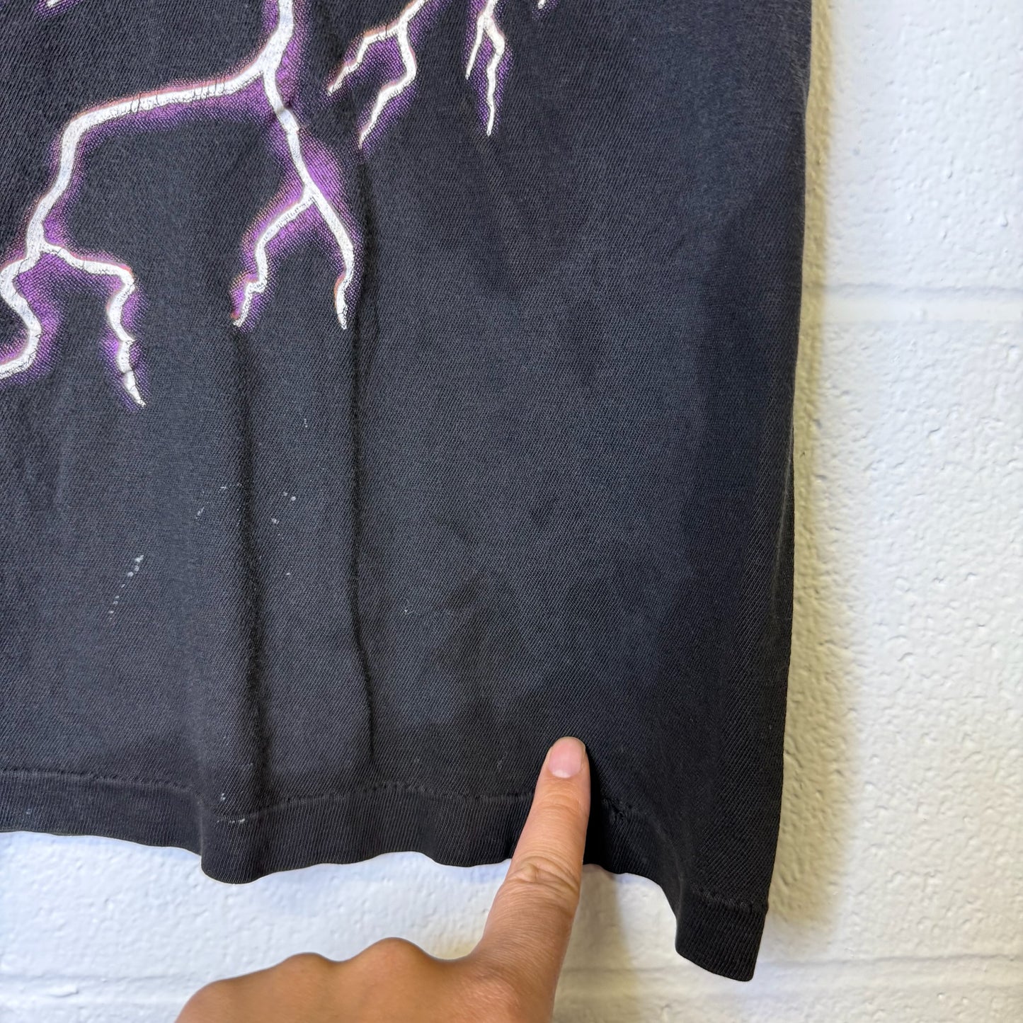 90s Eagle Ride to Live American Thunder T-shirt Sz M (B1713)