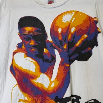 90s Alonzo Mourning Nike Basketball NBA T-shirt Sz 2XL (B2064)