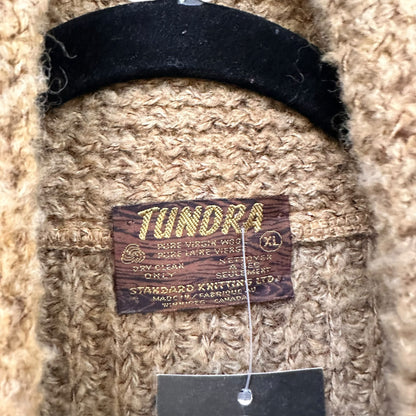 90's Tundra Wool Knit Cardigan Sz XL (A3160)