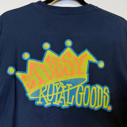 2000s Stussy Royal Goods Crown T-Shirt