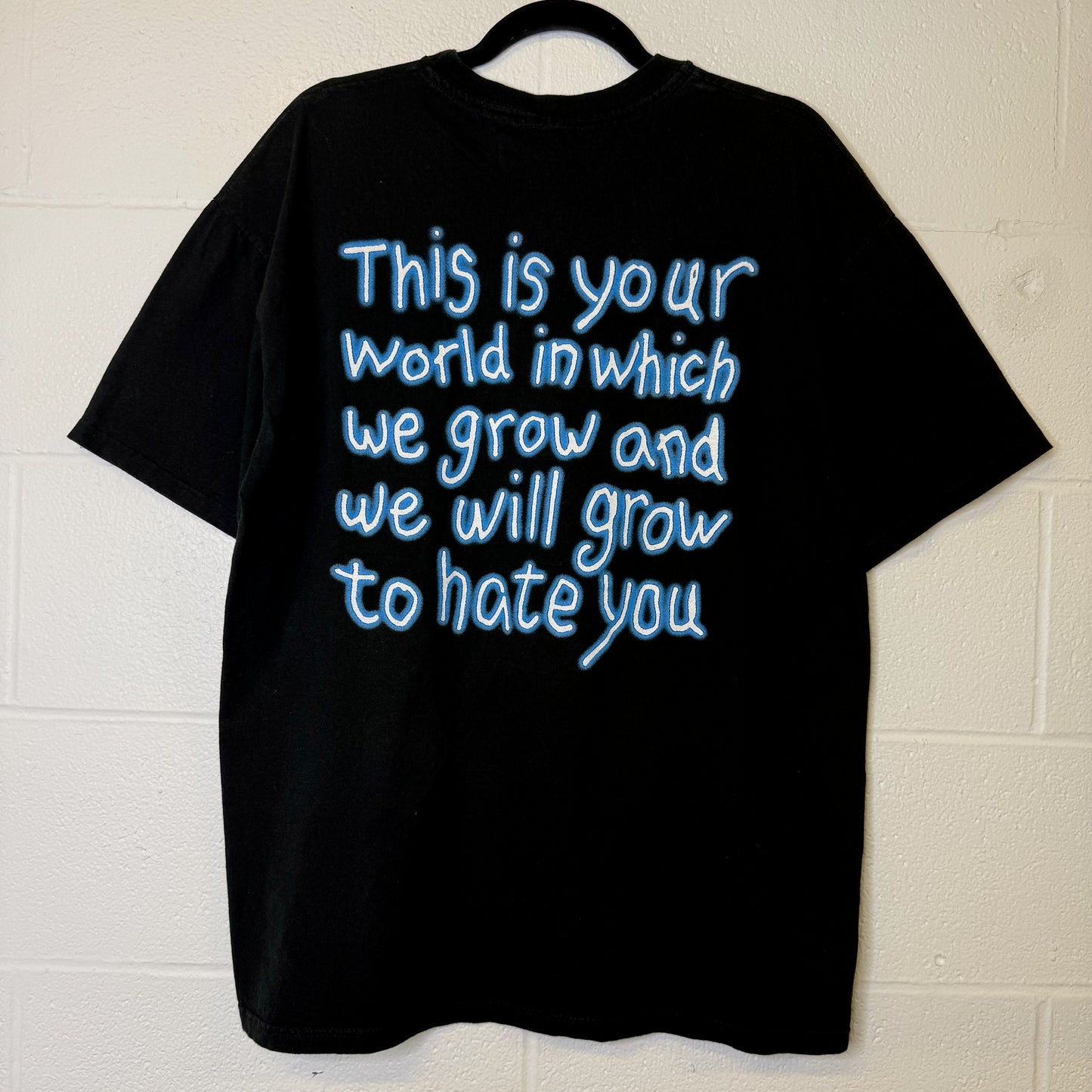90s Marilyn Manson Blue Face Backstage Pass Band T-Shirt