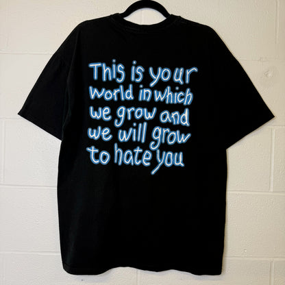 90s Marilyn Manson Blue Face Backstage Pass Band T-Shirt