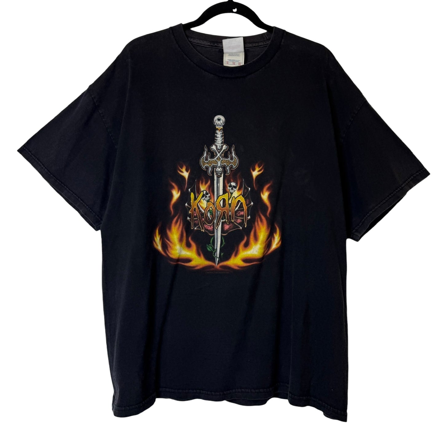 2003 Korn Sword T-Shirt Sz XL (B1914)