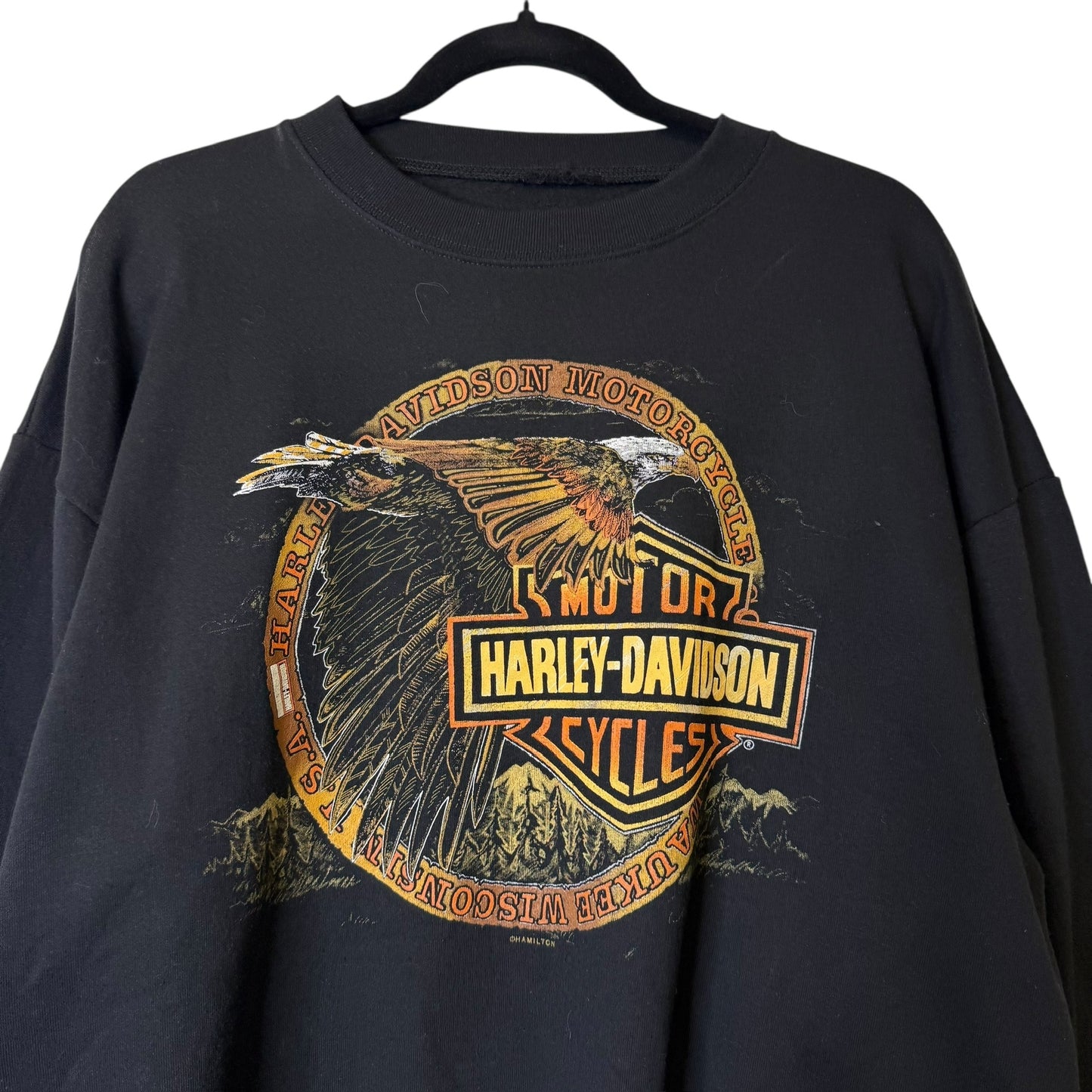 Harley Davidson Longueuil Crewneck Sz XL (B1937)