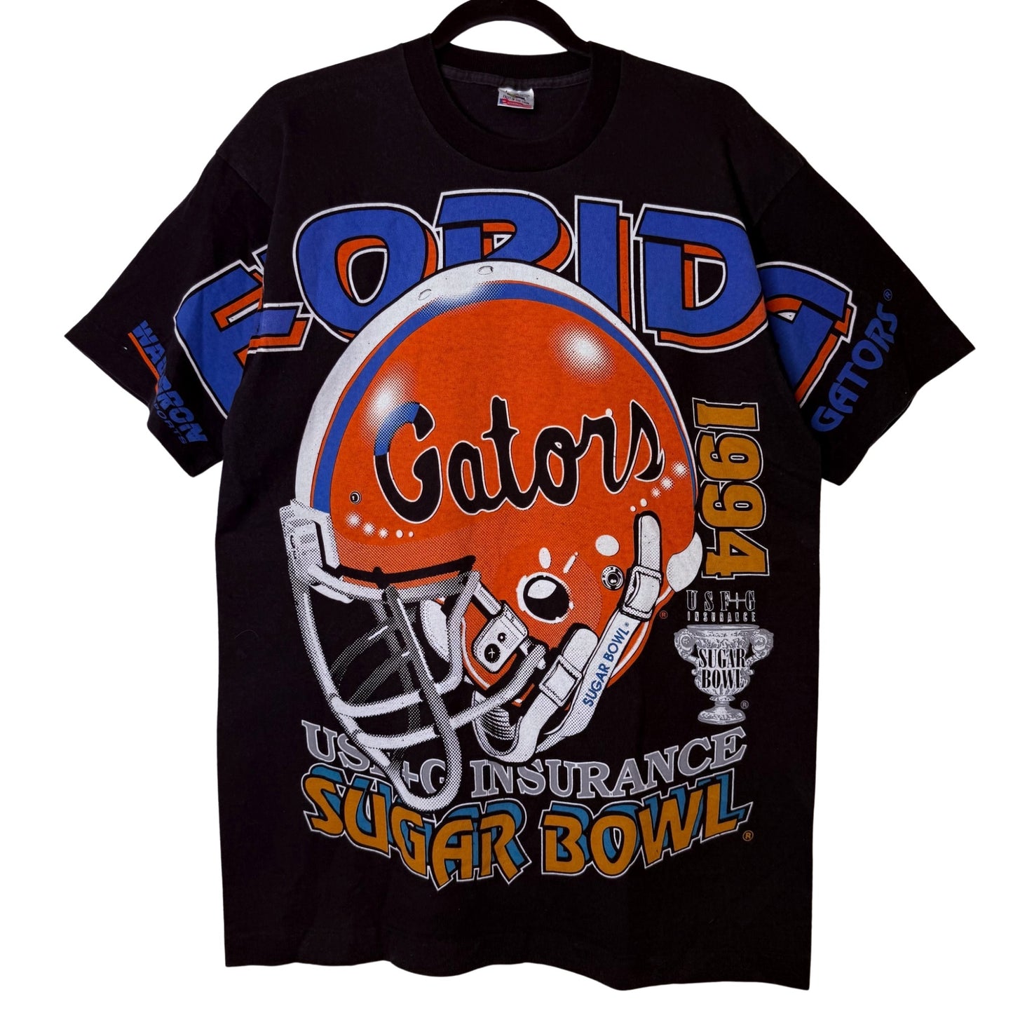 90s Florida State Gators Football Wauldron NCAA T-shirt Sz L (B2343)