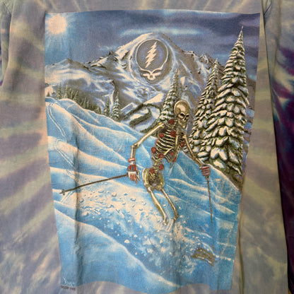 1995 Skiing Grateful Dead Long Sleeve Shirt Sz M (B2512)