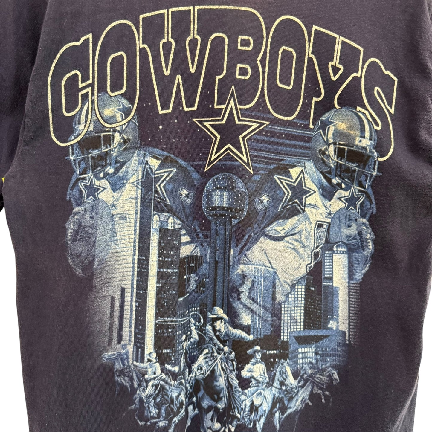 90s Dallas Cowboys NFL T-Shirt Sz L (B1266)