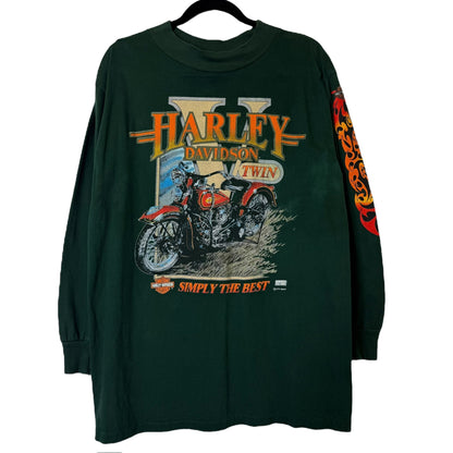 90s Harley Davidson 'Simply The Best' T-Shirt Sz L (B206)
