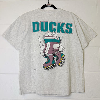 90's Mighty Ducks Nutmeg Breakthrough T-Shirt Sz L (B2073)
