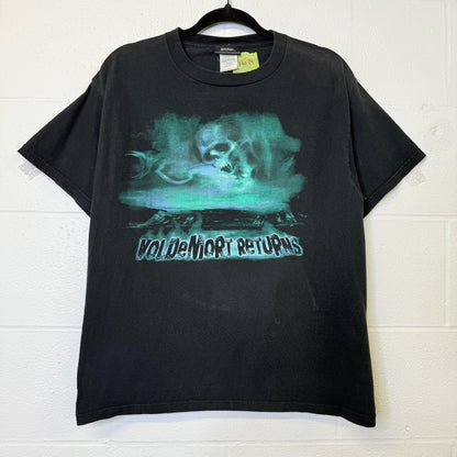 2005 Harry Potter Voldemort Movie Promo T-shirt Sz M (B1011)