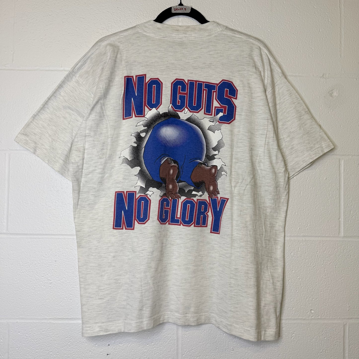 90's Roughyeds Oldham Nutmeg Breakthrough T-Shirt Sz L (B2084)