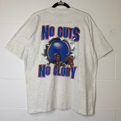 90's Roughyeds Oldham Nutmeg Breakthrough T-Shirt Sz L (B2084)