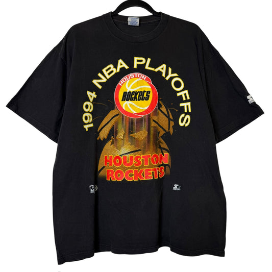 1994 Houston Rockets Starter NBA T-Shirt Sz L (B2200)