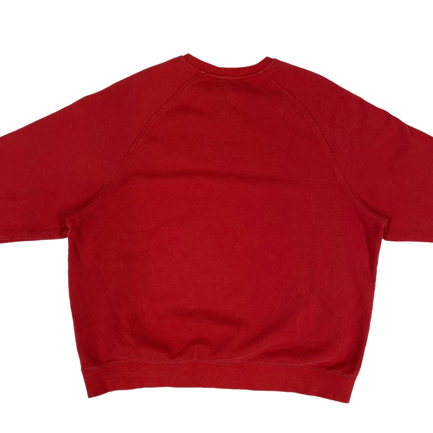 2000’s Nike Mini Swoosh Tonal Red Crewneck Sz 2XL (A2285)