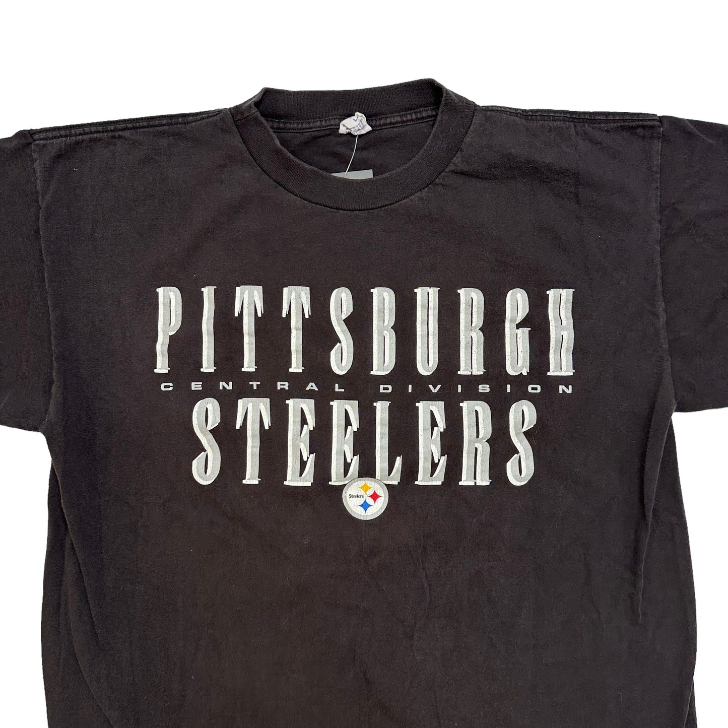 90s Pittsburgh Steelers T-Shirt Sz L (A2156)