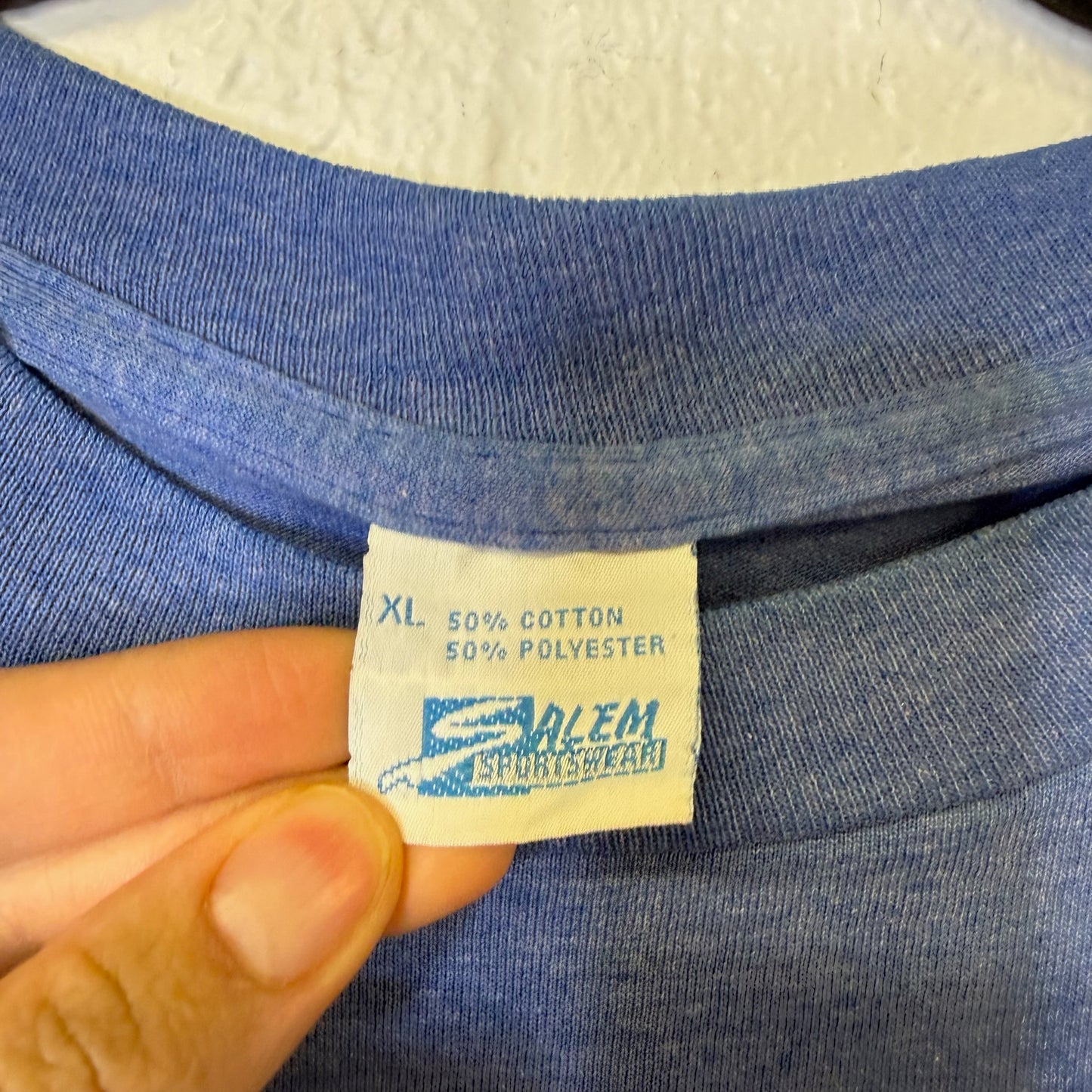 1990 Detroit Pistons Salem NBA T-Shirt Sz XL (B2190)