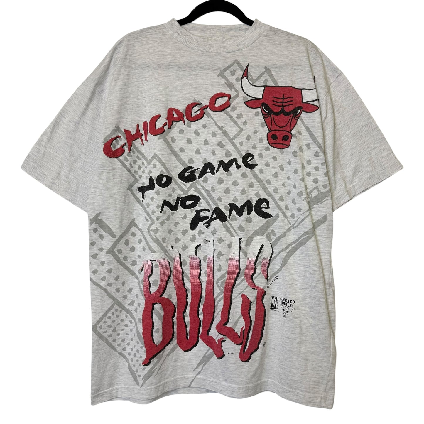 90's Chicago Bulls NBA AOP T-Shirt Sz XL (B2183)