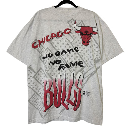 90's Chicago Bulls NBA AOP T-Shirt Sz XL (B2183)