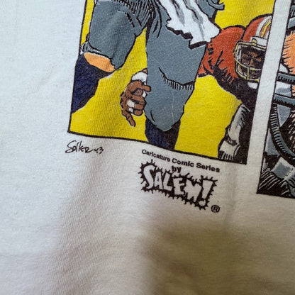 1993 Dallas Cowboys NFL Salem ComicT-shirt (B2339)