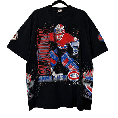 1994 Montreal Canadiens NHL Bulletin T-shirt Sz XL (B583)