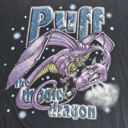 90’s Puff The Magic Dragon 420 Parody T-Shirt Sz 2XL