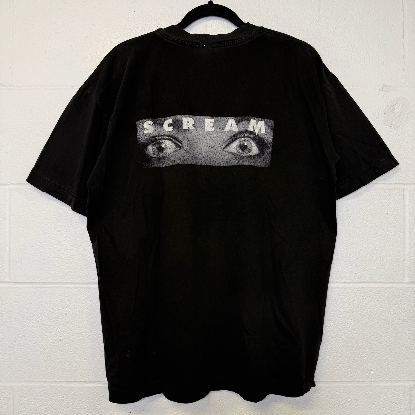 90s Scream Movie Promo T-Shirt Do You Like Scary Movies Sz XL (B2984)