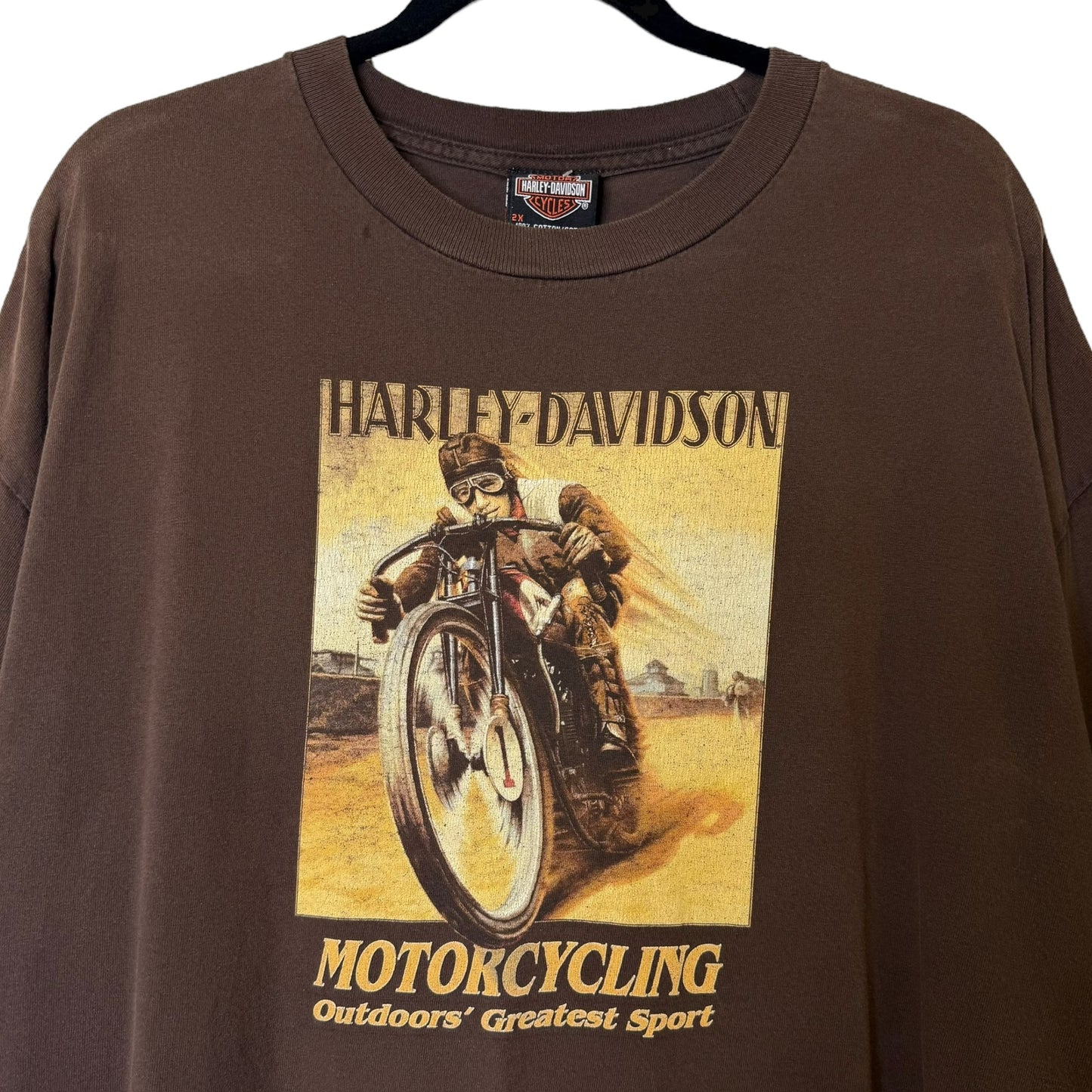 2000s Harley Davidson Zook's Iowa T-Shirt Sz 2XL (B212)