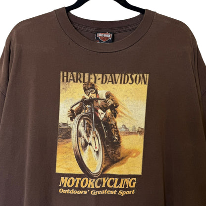 2000s Harley Davidson Zook's Iowa T-Shirt Sz 2XL (B212)