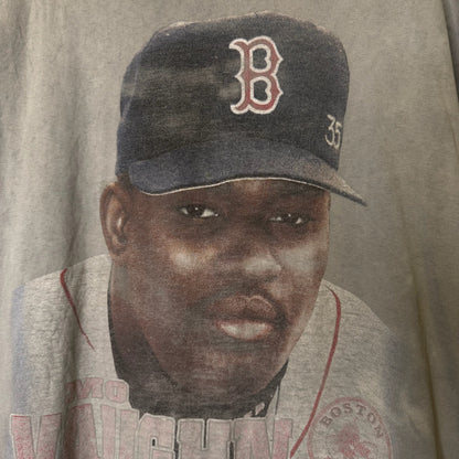 1995 Boston Red Sox Maurice Vaughn MLB T-shirt Sz XL (B660)